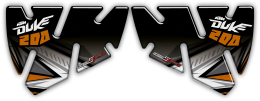 PROTETOR LATERAL KTM DUKE 200 2015 A 2021