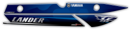PROTETOR DE ESCAPAMENTO YAMAHA LANDER 250 2020 A 2023