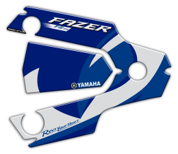PROTETOR DE ESCAPAMENTO YAMAHA FAZER 250 2018 A 2023